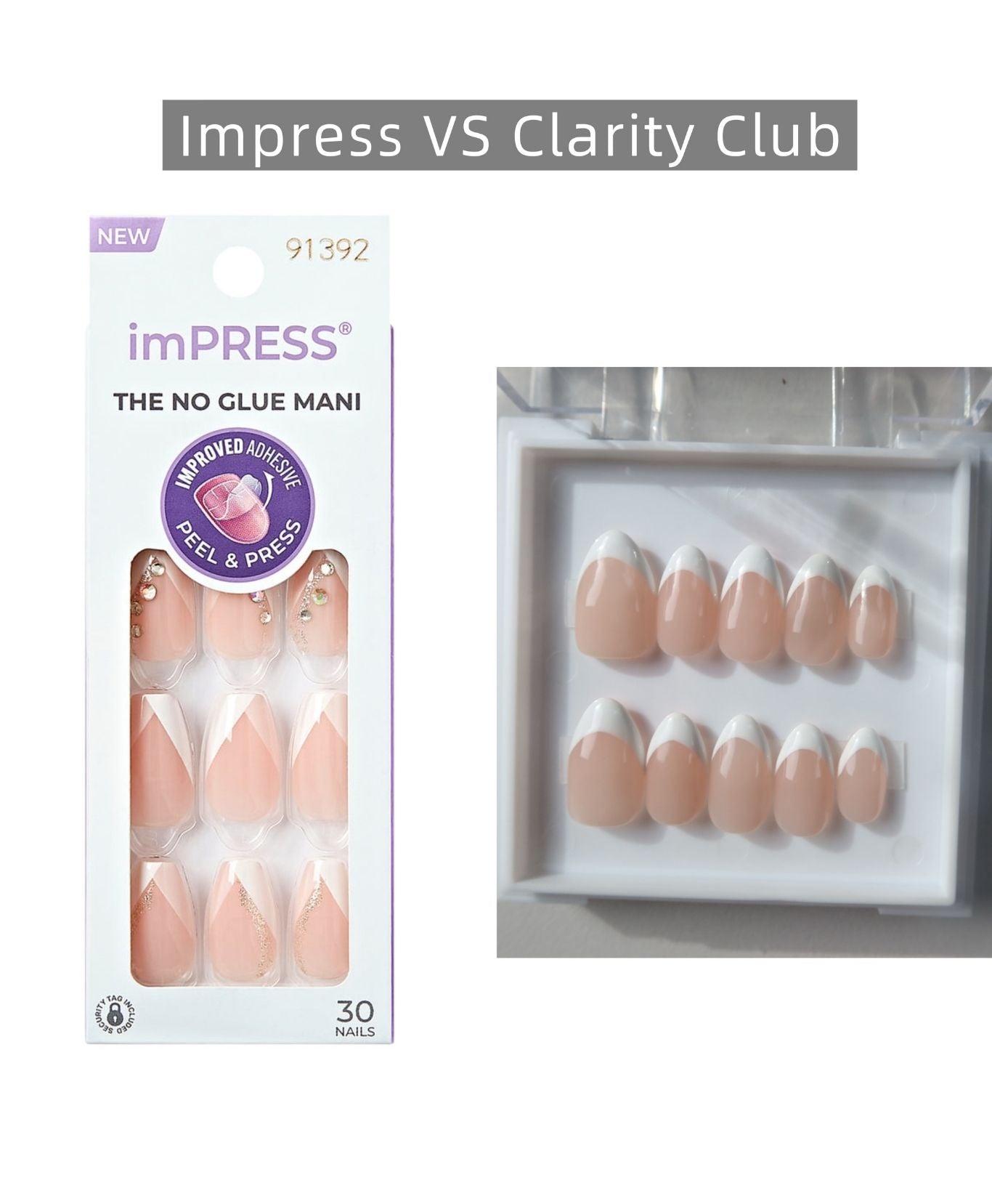 Clarity Club vs imPRESS: Which Press-On Nails Are Better?
