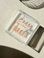 Glazed White French - White French Tip Press On Nails