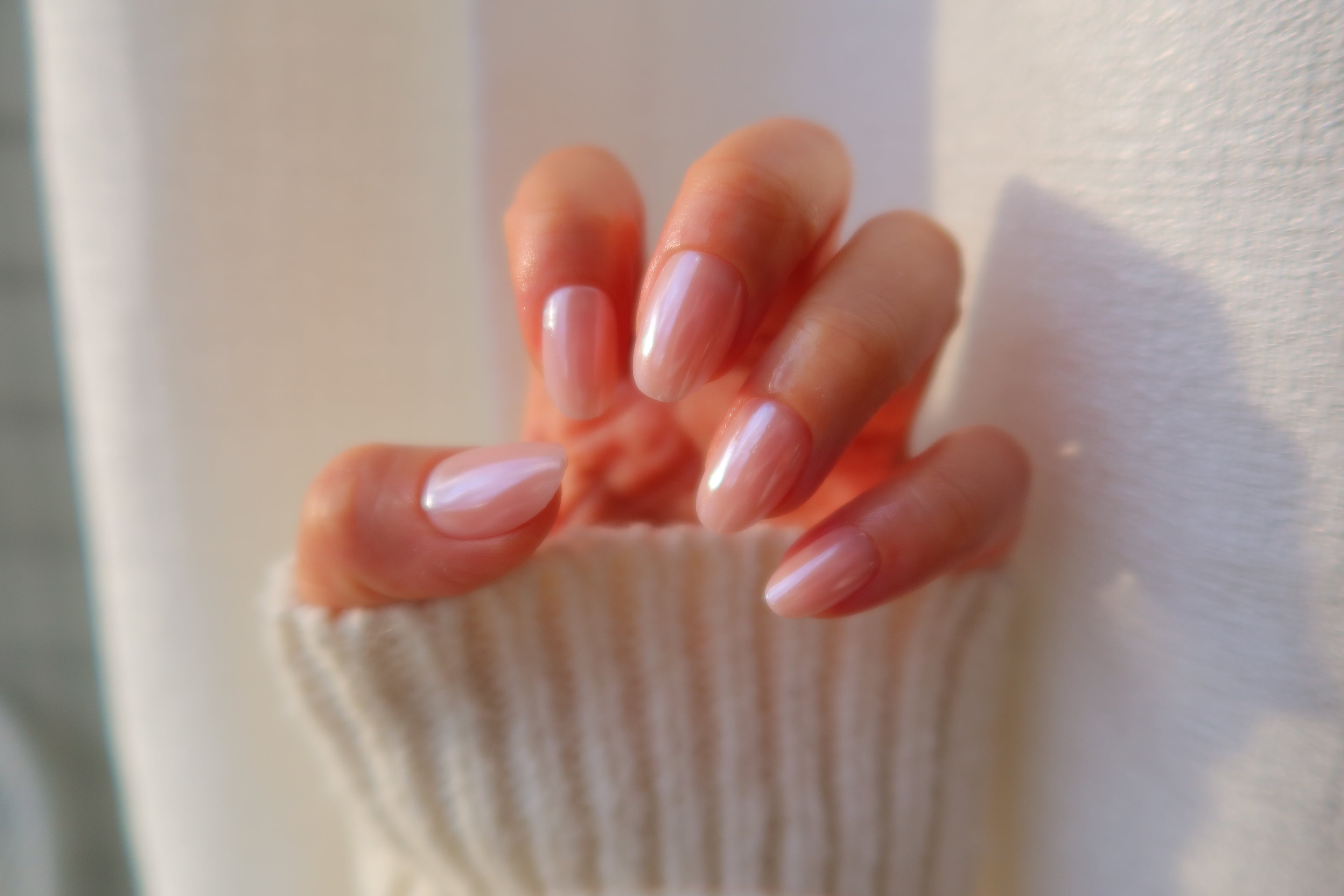 Glazed Rosé (acrylic•short oval)