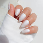 white nails white ombre nail high quality press on nails nz 