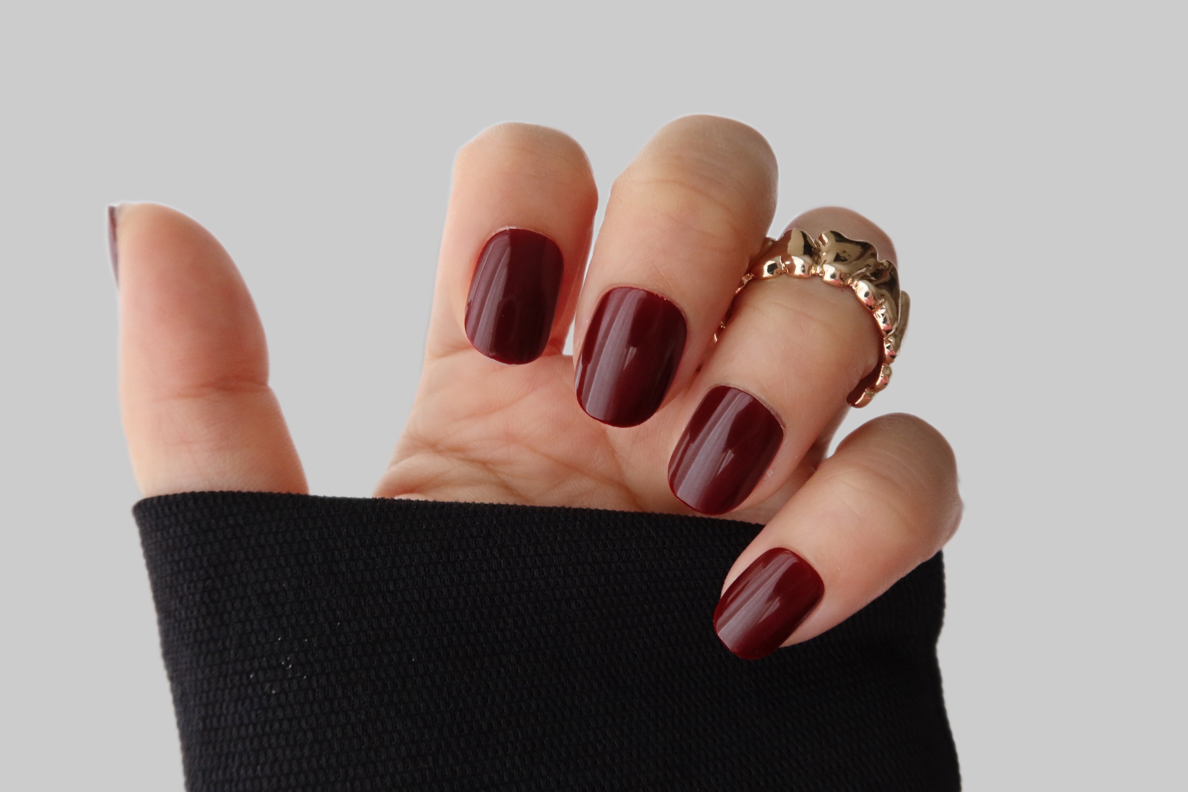 red wine soft acrylic  press on nails australia