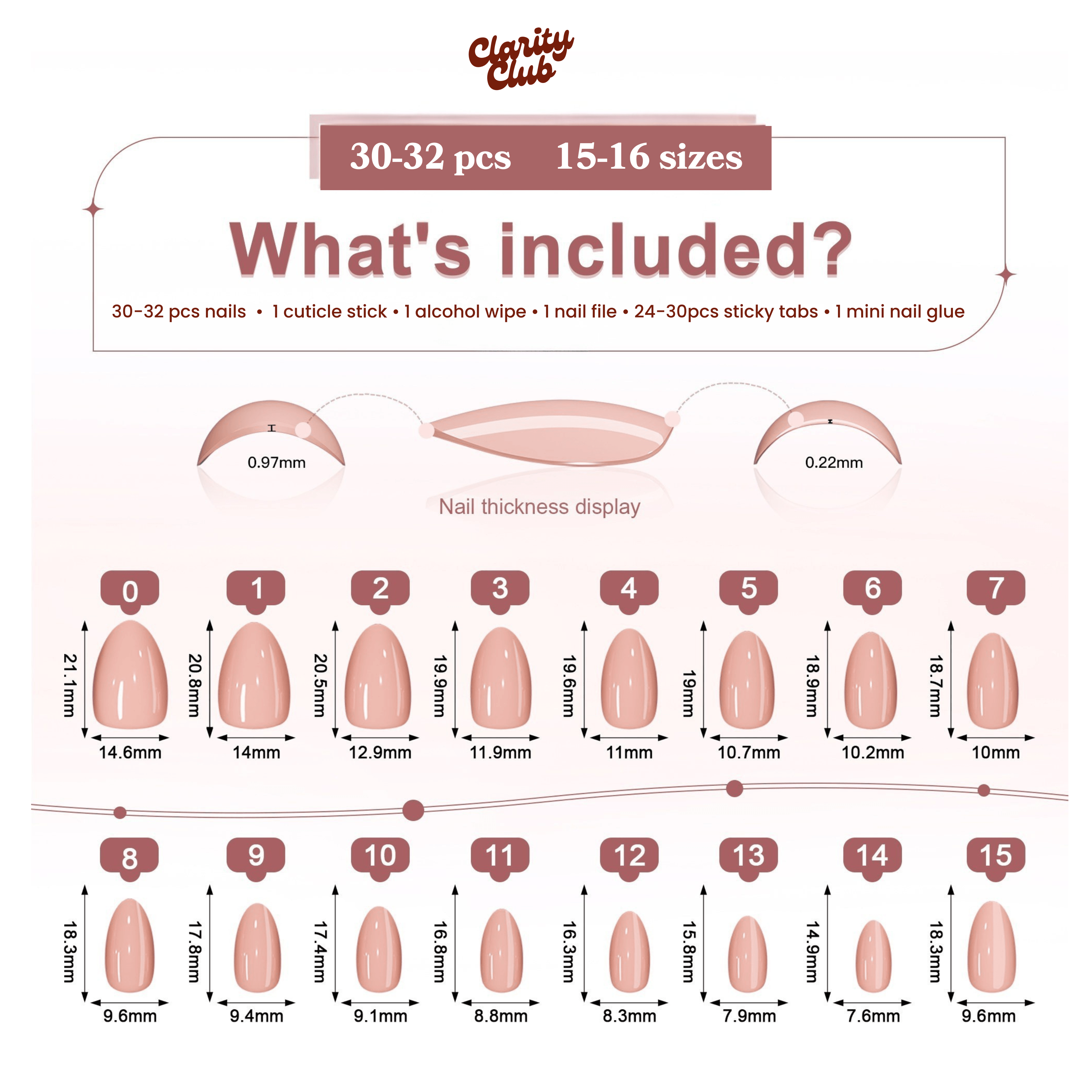 clarity club nail kit